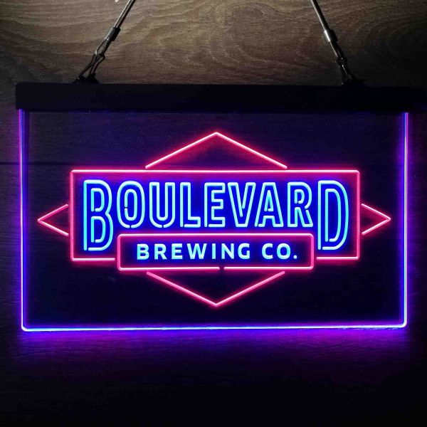 Boulevard Brewing Company Dual LED Neon Light Sign